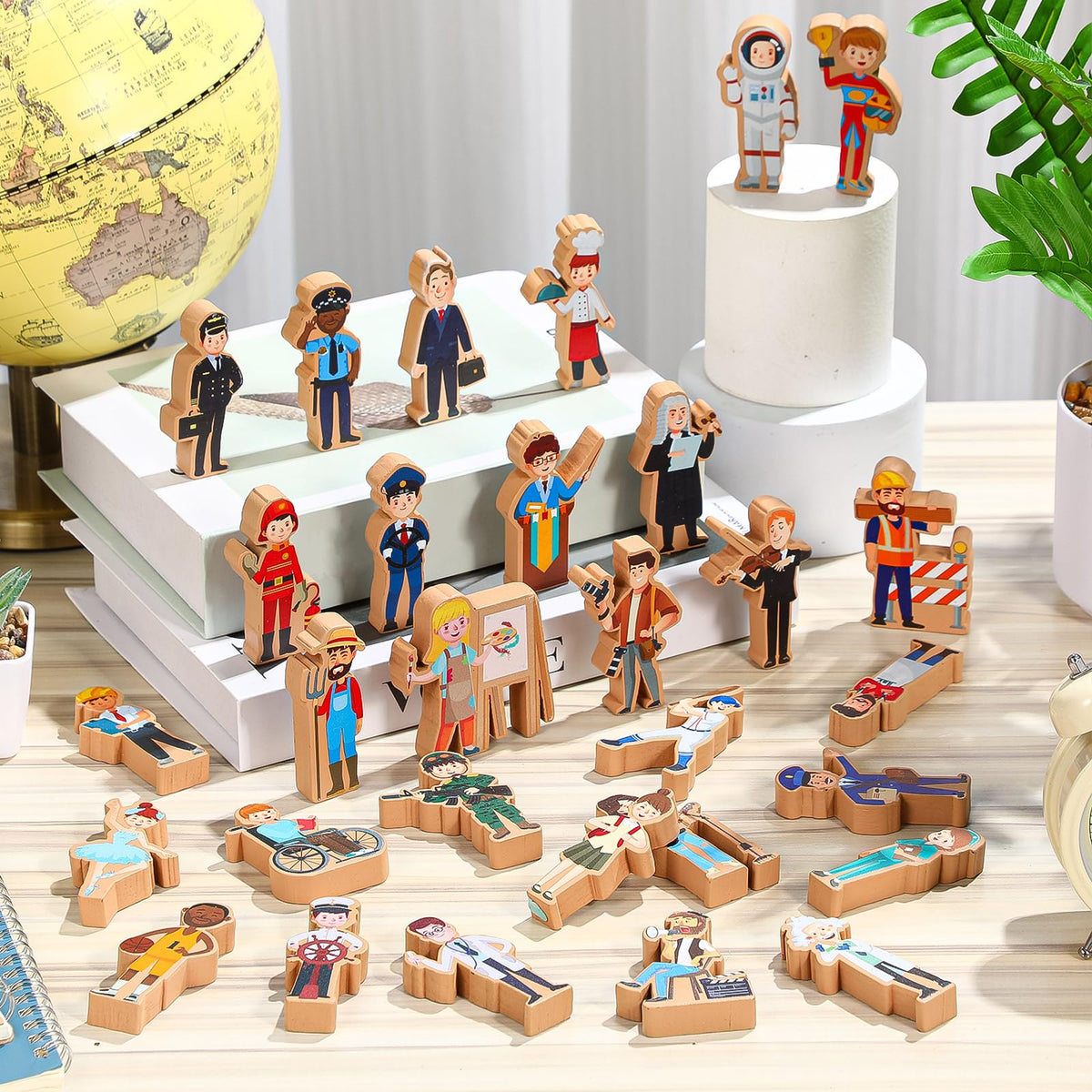 Blosssound baker figure encourages culinary pretend play and fine motor skills