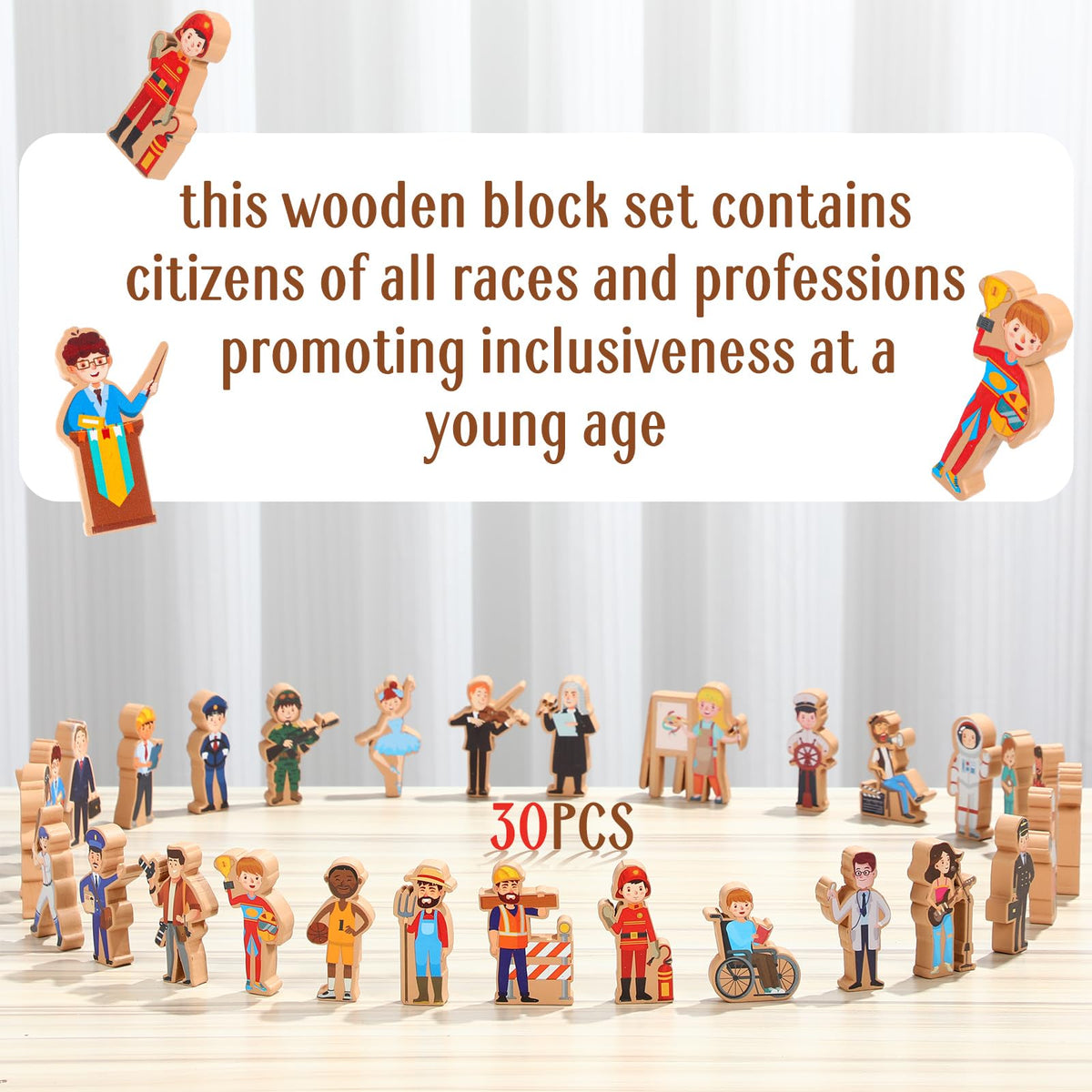 Blosssound teacher figure supports classroom storytelling and social interaction practice