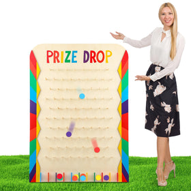 Blosssound prize drop board large wooden surface ideal for group party play.