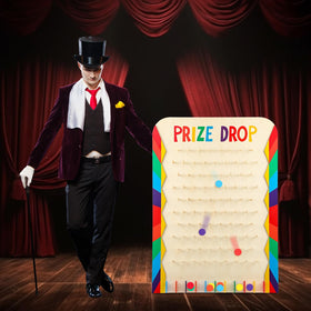 Blosssound prize drop board ideal for parties, fairs, carnivals, and corporate events.