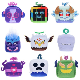 Blox Fruits Series 3 plush front view shows soft materials for display and gifting
