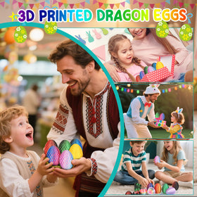BLSFXROE dice eggs portable storage for on-the-go gaming