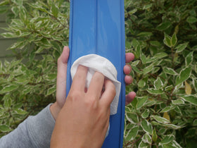 Blu Track made in USA with domestic materials and labor.