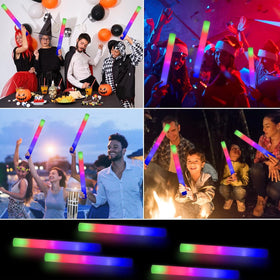 Blu7ive LED foam sticks bottom strip battery saver for extended use.