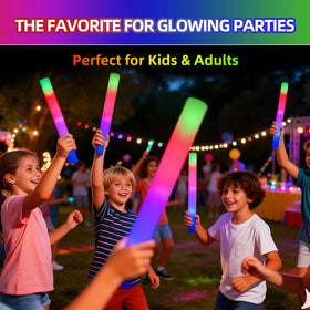 Blu7ive glow sticks ideal for weddings, concerts, and celebrations.