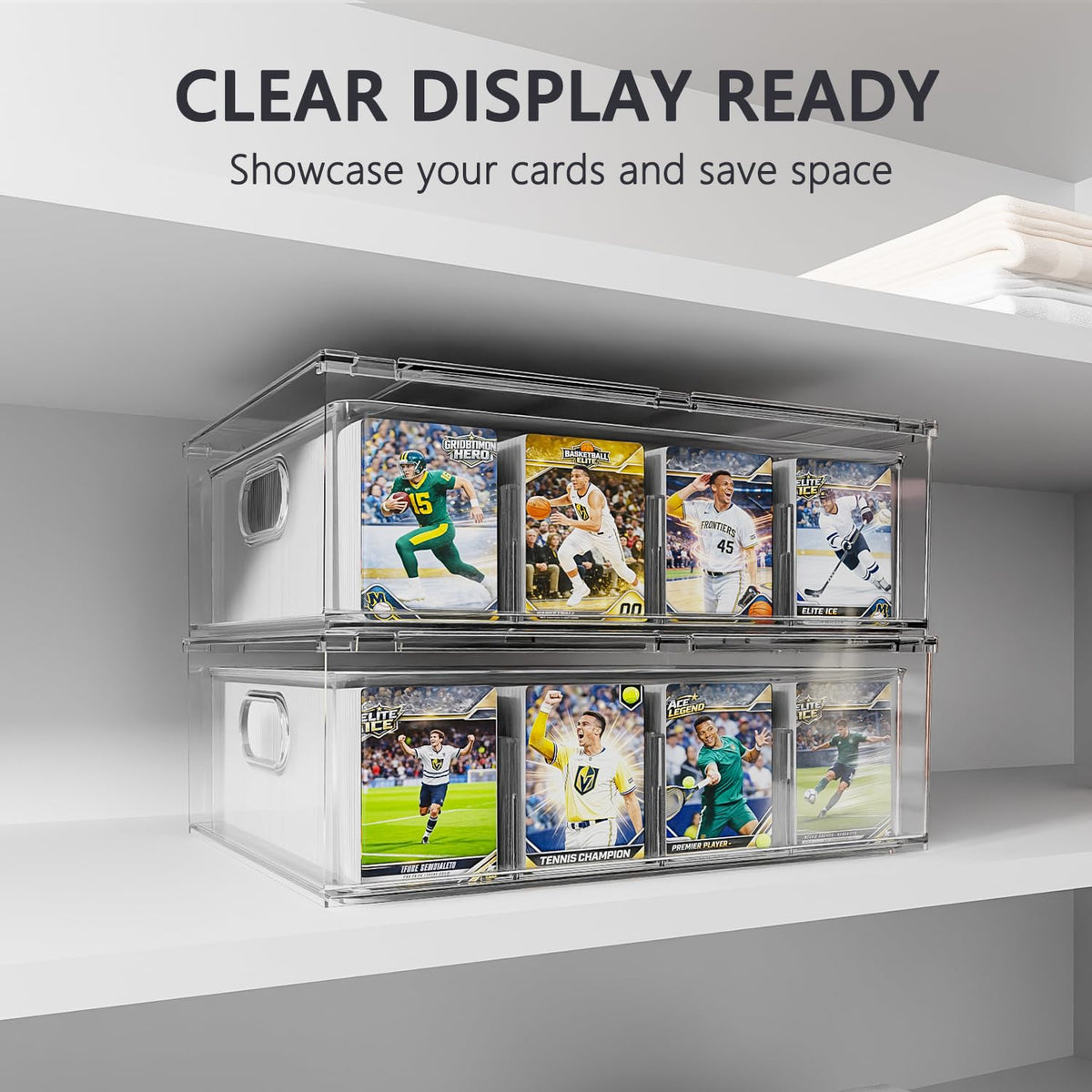 BluBrk removable dividers enable flexible sorting and display.