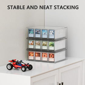 BluBrk stackable design maximizes space without sacrificing accessibility.