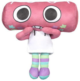 Blue Bare Dandy's adorable plush toy face with large expressive eyes, perfect for cuddling.