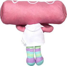 Blue Bare Dandy's plush with expressive eyes, highlighting charm and play appeal.