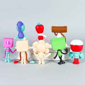 Blue Bare Dandy's party decorations action figures serve as eye-catching event accents.