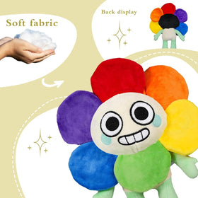 Blue Bare Dandy 11in plush with light feet, perfect portable cuddle companion.