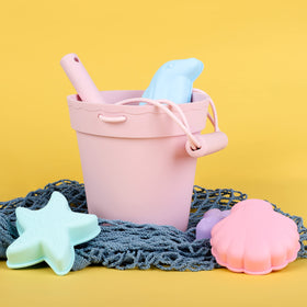BLUE GINKGO dolphin mold creates sea creature shapes in soft sand