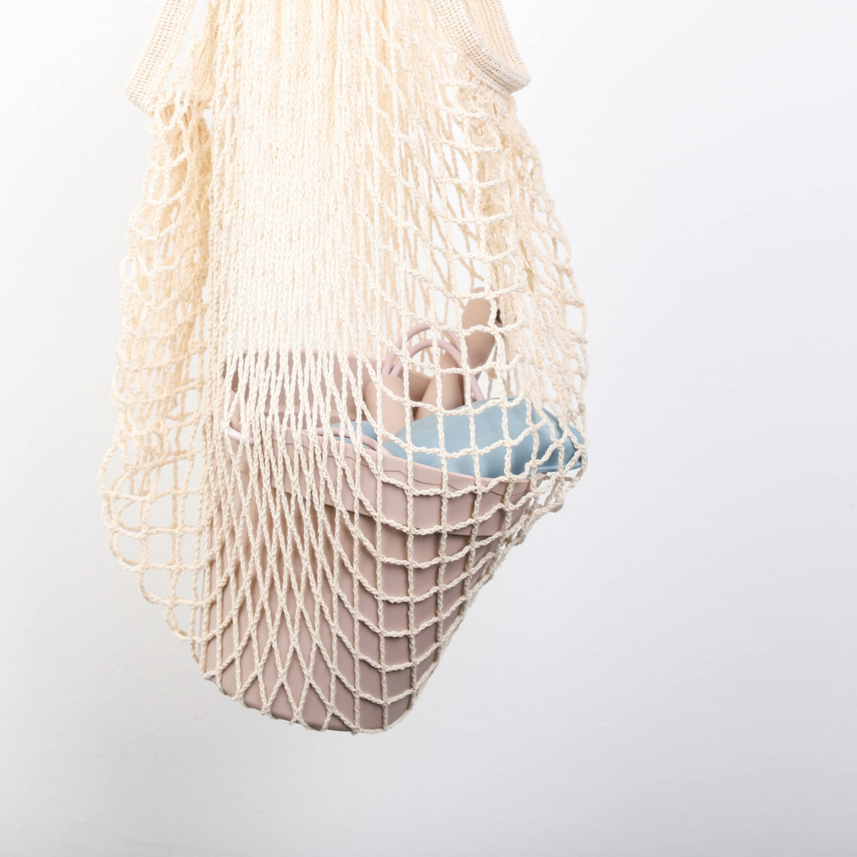 Blue Ginkgo sea shell mold adds graceful shapes to seaside sensory fun.