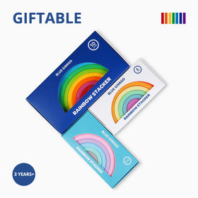BLUE GINKGO rainbow toy can be boiled for sanitizing.
