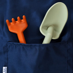 BLUE GINKGO strawberry sand mold, vibrant color for imaginative sand play.