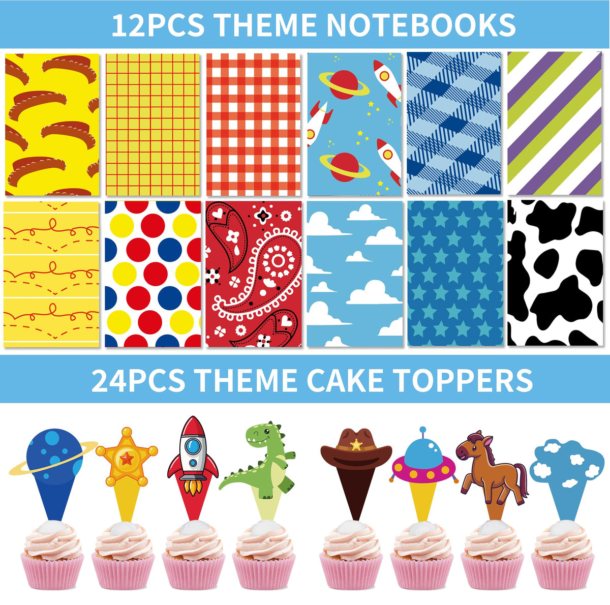 Blue Hydrangea cake toppers showcase themed decor on dessert tables and photos.