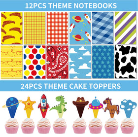 Blue Hydrangea cake toppers showcase themed decor on dessert tables and photos.