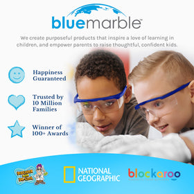Blue Marble Toy of the Year award emblem signals trusted educational toys.