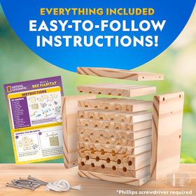 Blue Marble bee habitat kit paintbrush included for detailed painting