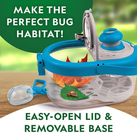 Blue Marble bug catcher net for gentle specimen capture
