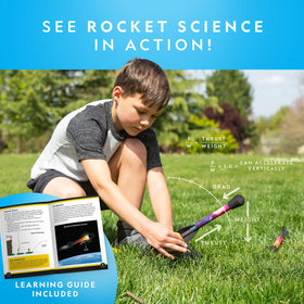 Blue Marble durable air rockets for kids ready for action and play.