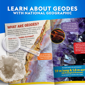 Blue Marble geodes displaying diverse crystal formations from mines