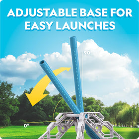 Blue Marble kids enjoy hands-on STEM play launching rockets.
