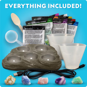 Blue Marble learning guide supports exploration of minerals and crystals.