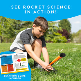 Learning Guide included for kid-friendly motion and aerodynamics insights