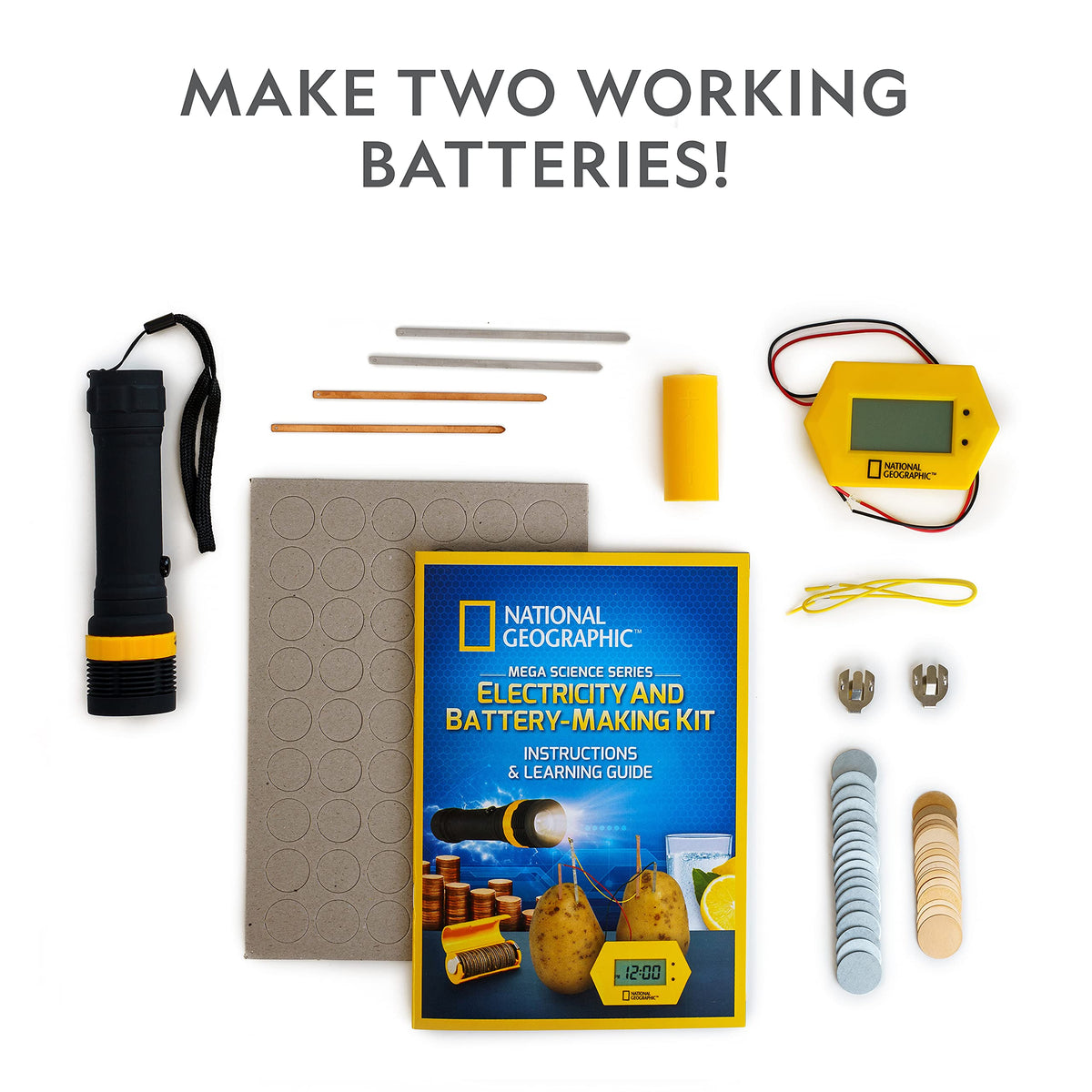Blue Marble penny flashlight: coin-powered circuit exploration for kids