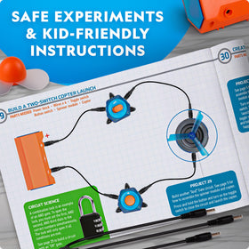 Blue Marble Circuit Maker enables levitating ball experiments with engaging circuitry.
