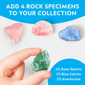 Blue Marble seeds, sprayer, pebbles, and dino figures included for immediate setup.