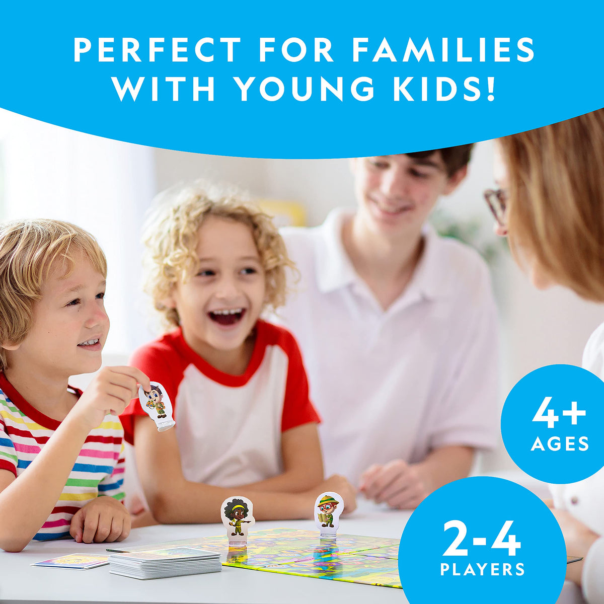 Blue Marble National Geographic cooperative play scene with kids learning together