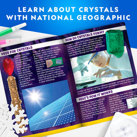 Blue Marble Crystal Growing Kit educational guide for STEM exploration