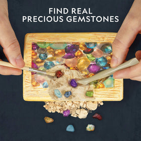 Blue Marble National Geographic dig kit uncovers peridot gem with exploration.