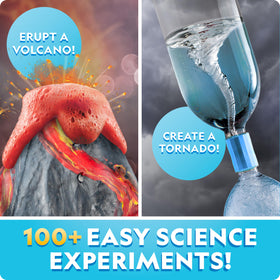 Blue Marble National Geographic Earth Science Kit crystal growing focus image promotes curiosity