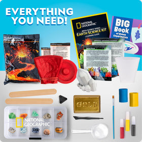Blue Marble National Geographic Earth Science Kit geologic dig focus image invites exploration