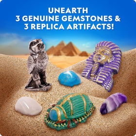 Blue Marble National Geographic Egypt dig kit pharaoh brick creates tactile history storytelling experiences.