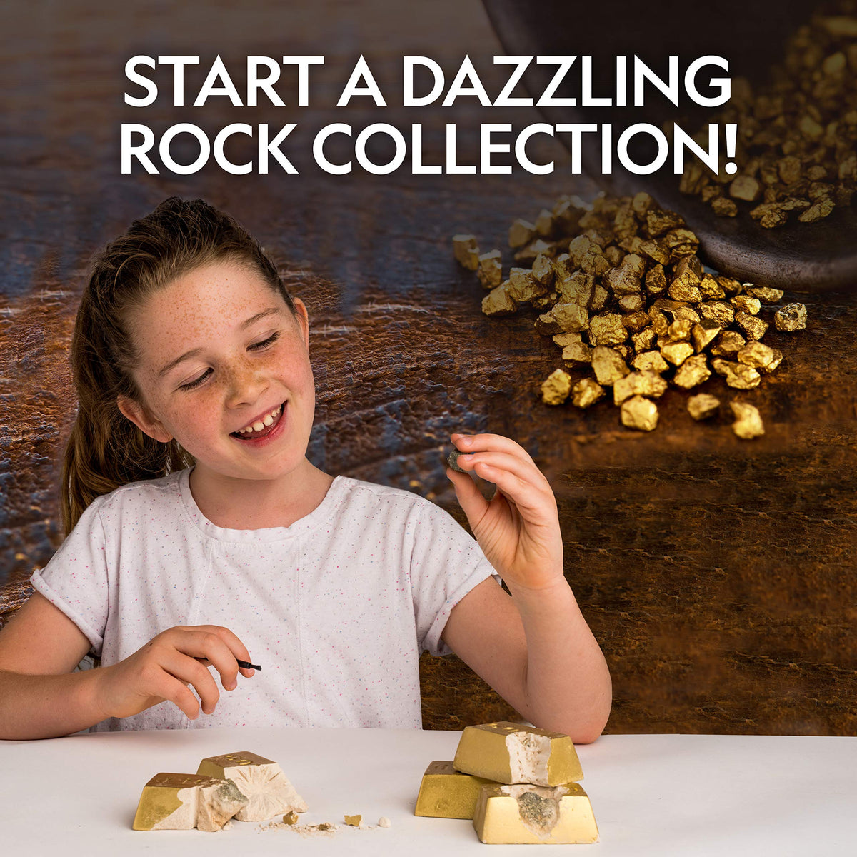 Blue Marble excavation tools set for fun, safe digging with friends or classmates.
