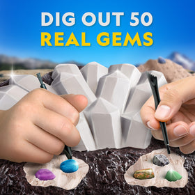 Blue Marble National Geographic Dig tools—precise excavation for gem discovery.