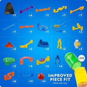 Blue Marble National Geographic storage bag keeps components organized after play.