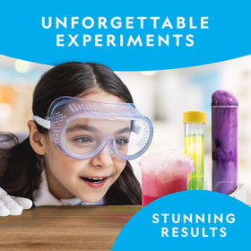 Blue Marble National Geographic Gross Science Kit test tube vomit demonstrates engaging, kid-friendly science play.