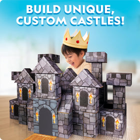 Blue Marble National Geographic jumbo blocks kids-house-assembly demonstrates secure joints