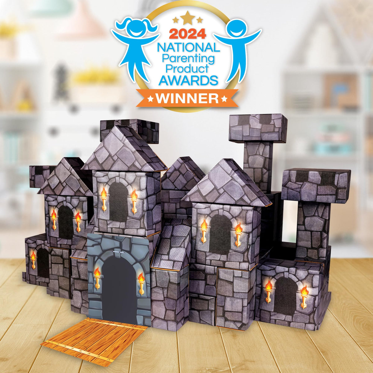 Blue Marble National Geographic jumbo blocks learning-guide adds castle-history context