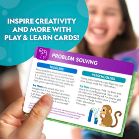 Blue Marble Junior Jumbo Marble Run play and learn cards spark creativity.