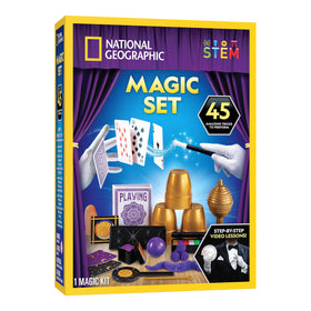 Blue Marble National Geographic Kids Magic Set props for classic tricks