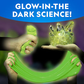 Blue Marble National Geographic Mega Science Kit slime making set in action