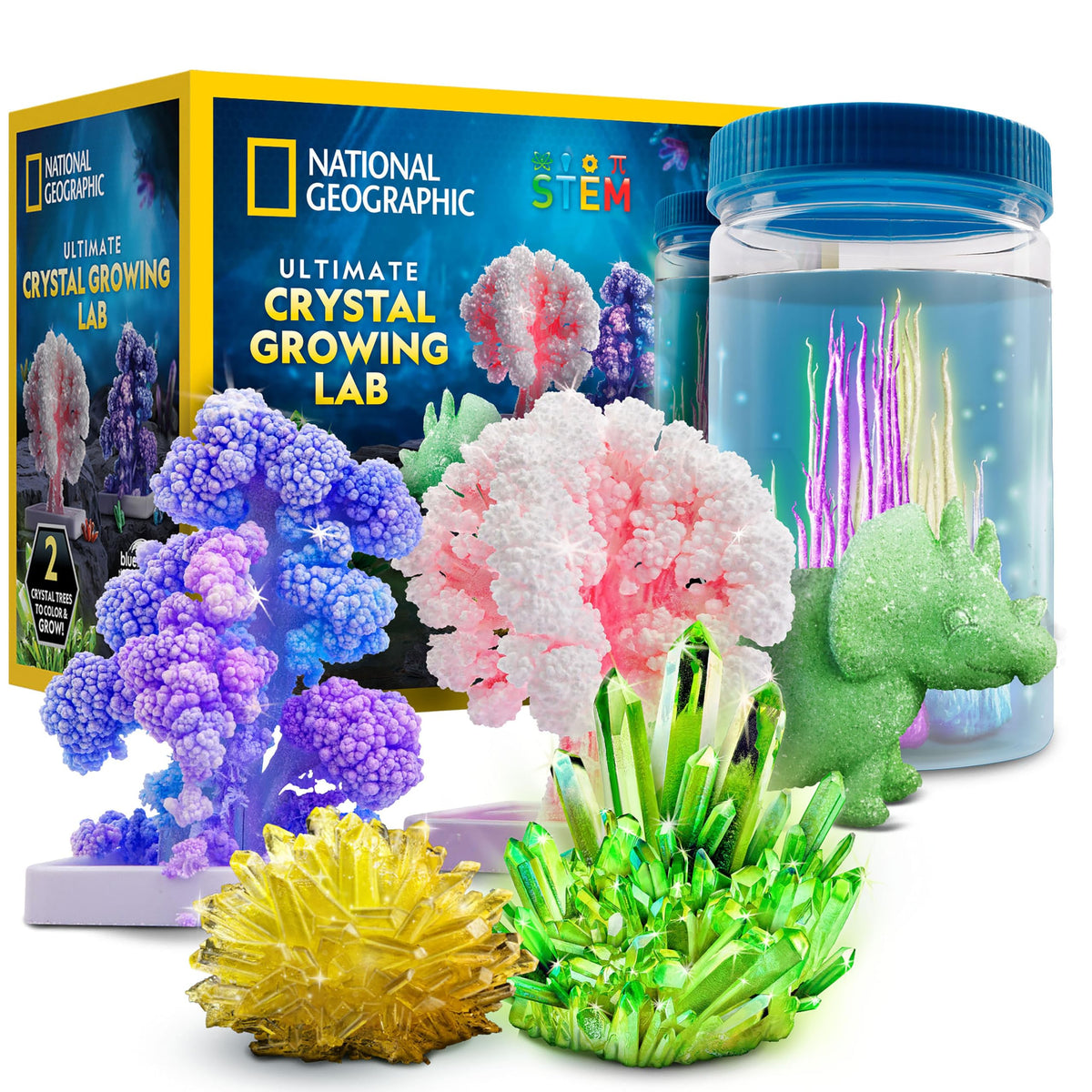 Blue Marble National Geographic mini crystal kit for a hands-on science activity