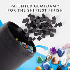 Blue Marble tumbler side view shows leak-proof design