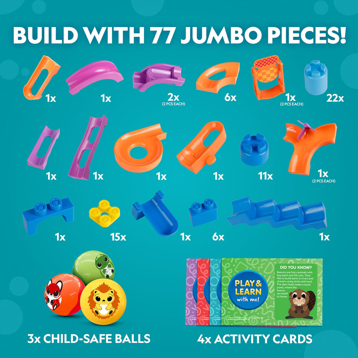 Blue Marble Play & Learn Cards spark creativity with easy, age-appropriate ideas.